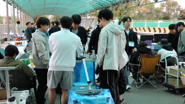 자율주행 모형차부문을 준비하고 있다.