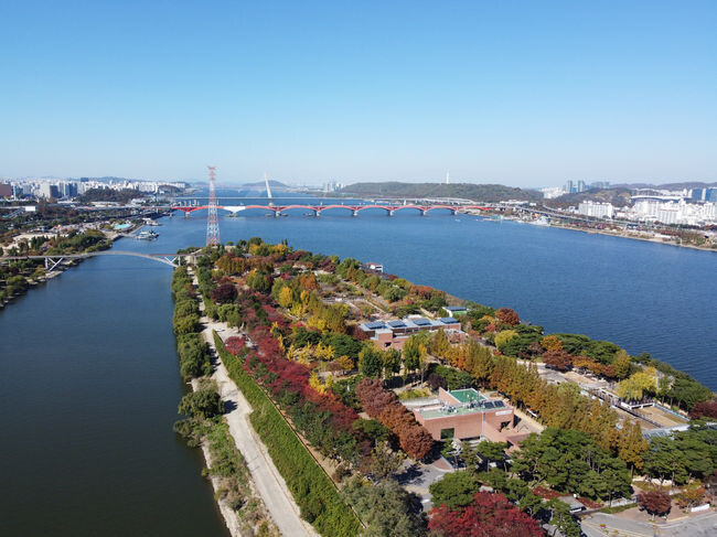 선유도 공원 전경 