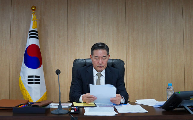 &nbsp;국가안보실은이 신원식 국가안보실장 주재로 긴급 NSC 상임위원회를 개최하고 있다.