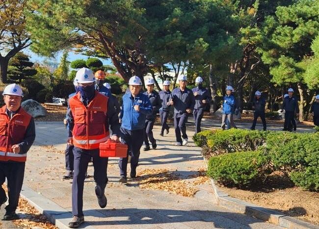 가스공사, 산업통상자원부와 함께 2024년 가스분야 재난대비 상시훈련 시행