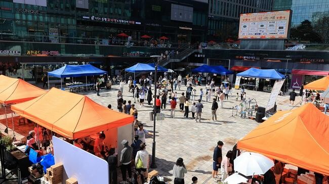 과천시, 제1호 골목형상점가 '과천스마트케이' 지정…소상공인 지원 강화