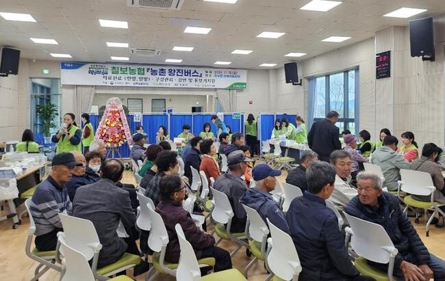 정읍시 찾아가는 왕진버스, 의료취약계층에 큰 도움