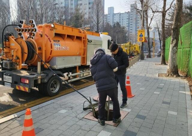 고양시, 2024년 동절기 대비 하수도 긴급출동 24시 특별대책반 운영