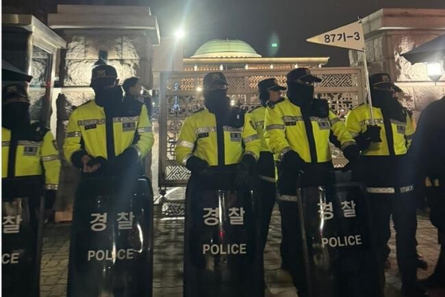 허은하 개혁신당 대표가 자신의 SNS에 올린 국회 모습.&nbsp;