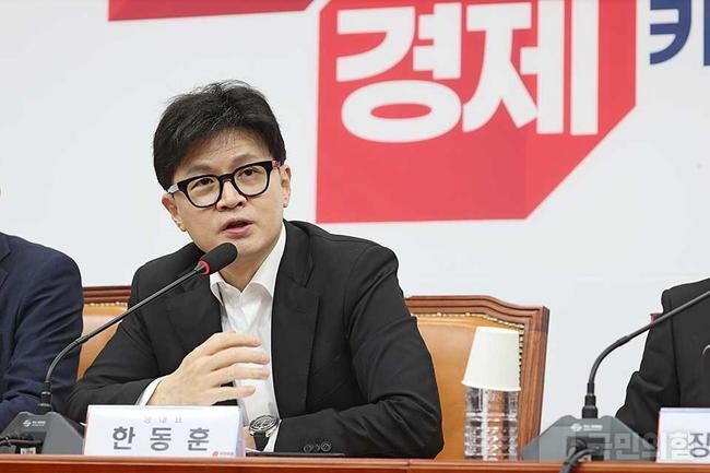 한동훈 국민의힘 대표