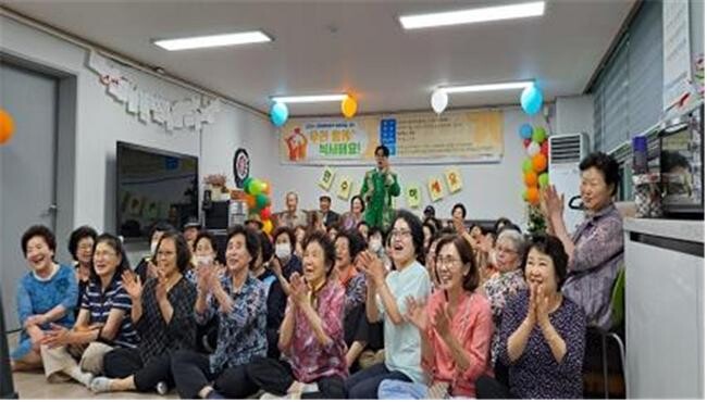 최우수 단지로 선정된 「양산신도시아파트 청어람」 청어람 노인회 KNN 방송 출연