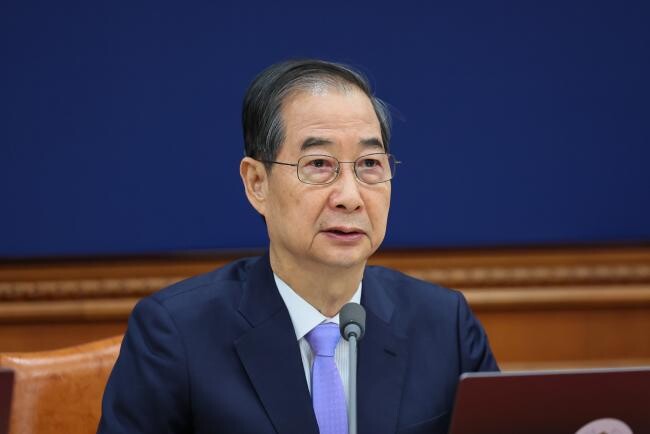 한덕수 대통령 권한대행 국무총리가 1일 오후 4시 사임 의사를 공식 발표했다. (자료사진)