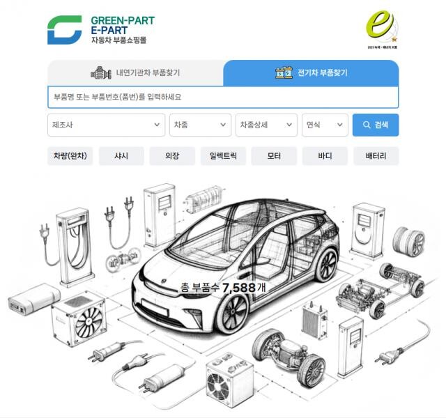Epart 쇼핑몰 첫 화면