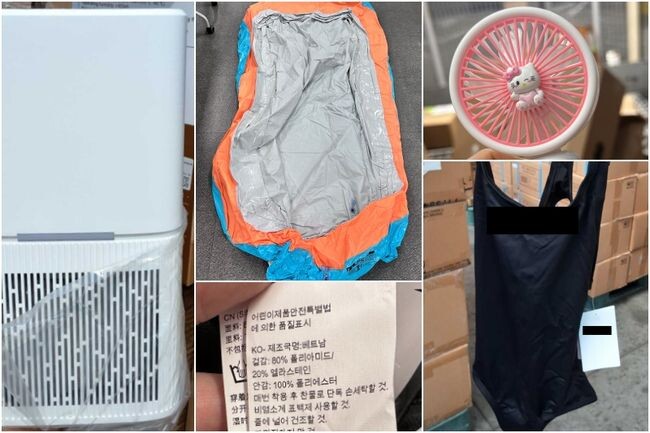 관세청은 지난 6월 9일부터 27일까지 여름철 인기 소비재에 대한 집중 안전성 검사를 실시한 결과, 안전기준을 위반한 제품 약 12만여 점을 통관 단계에서 적발해 국내 반입을 차단했다고 28일 밝혔다.