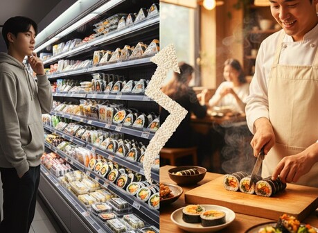 【국내 김밥 산업 특집 시리즈 ②】 김밥 전쟁의 승자는 누구... 편의점이냐, 전문점이냐