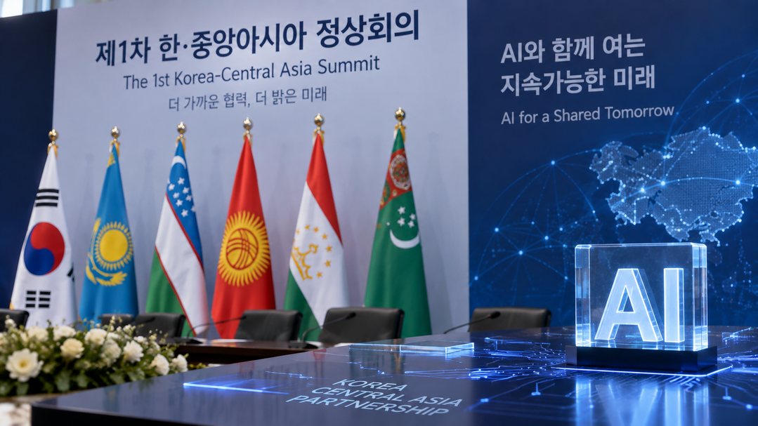 한·중앙아 ‘AI·과학기술 실크로드’ 구축…공공AI·기후·우주 공동연구