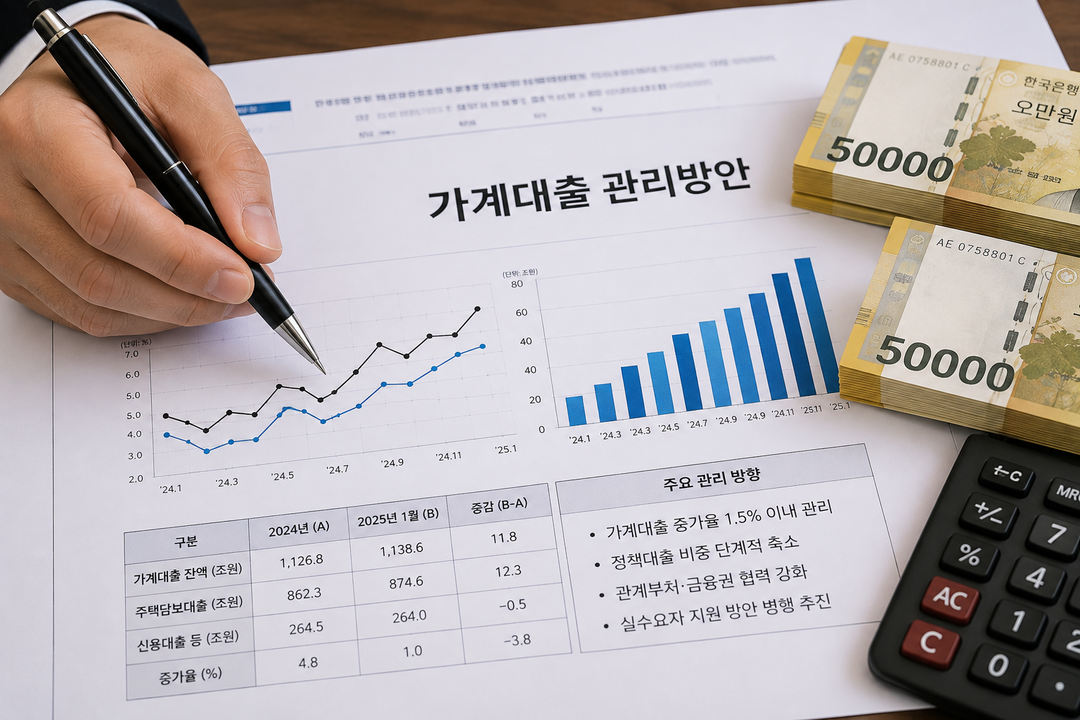 가계대출 증가세 꺾였다…9월 2.2조원 줄어